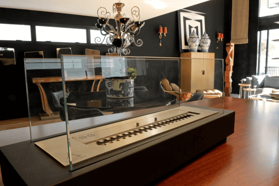 Veja as lareiras ecológicas em nosso showroom em Campinas SP