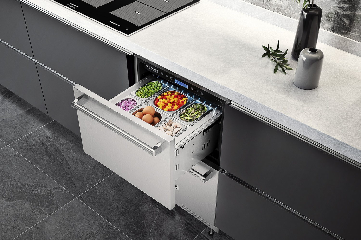 Gaveta Refrigerada de Embutir Luxo