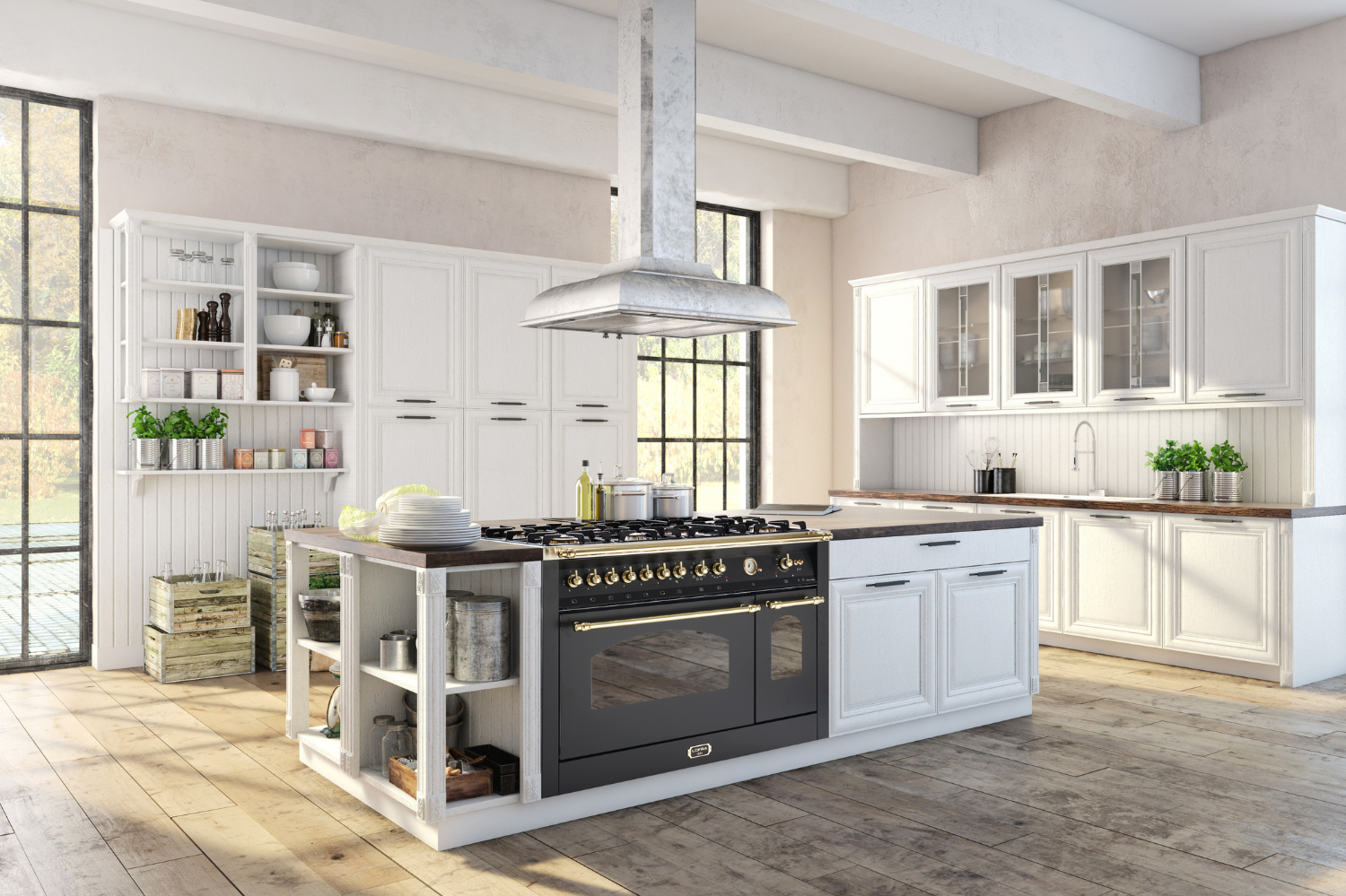 Lofra — logo minimal em fundo claro representando fogões italianos de luxo