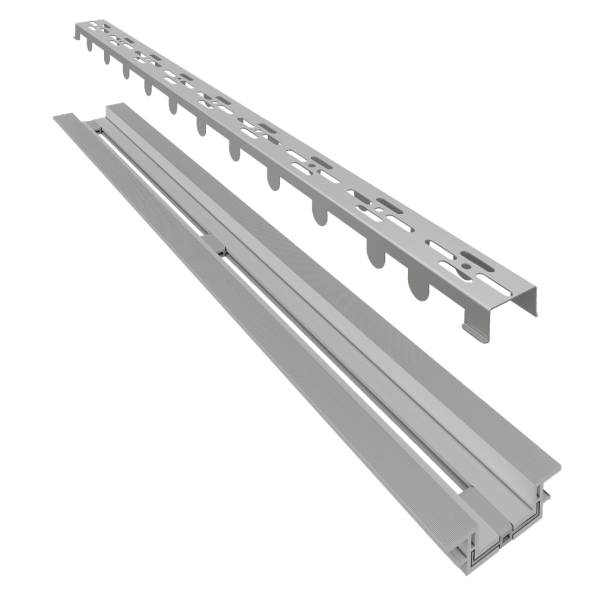 Ralo Linear Elleve Infinity Slim 120cm Tampa Vazada