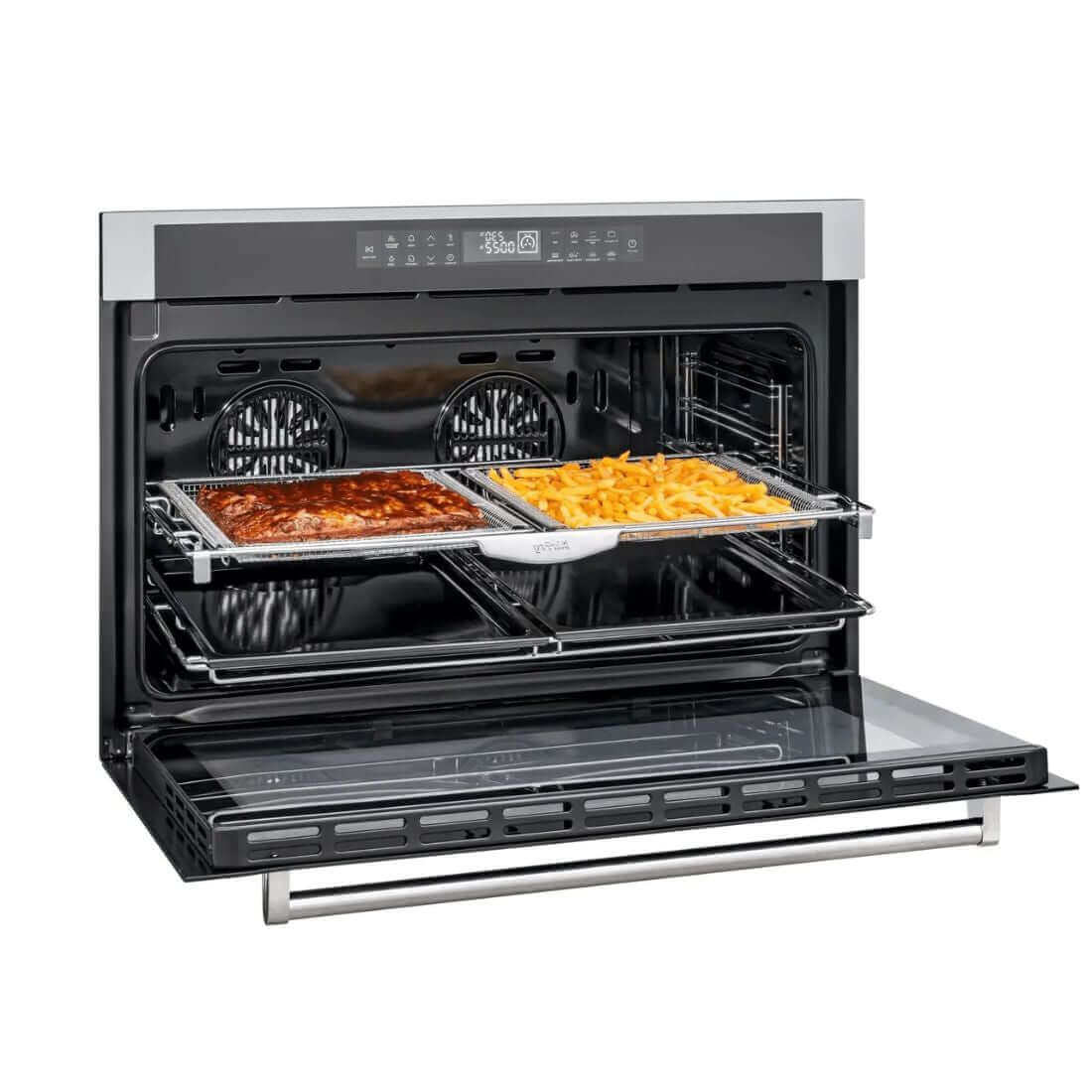 Forno Elétrico Tecno Vintage Air Fry 138 Litros Inox 90cm