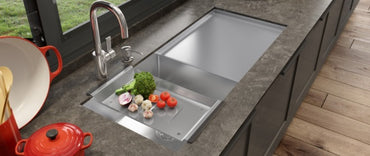 Bandeja Retangular Rasa Debacco Inox 44cm