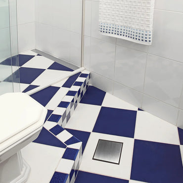 Ralo Quadrado Elleve Square 15x15cm - Tampa Inox