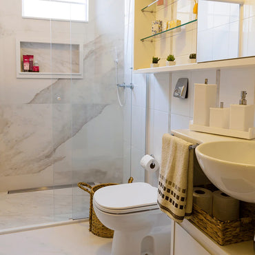 Ralo Linear Elleve Royal 90cm Tampa Inox - Saída Central