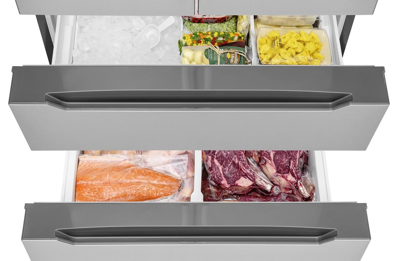Refrigerador Bertazzoni French Door Master Series Black Niquel 636 Litros 91cm 127V
