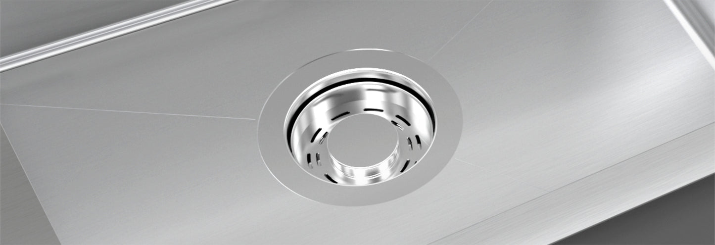 Cuba Debacco Quadratino Duplas AS Inox Escovado 86cm