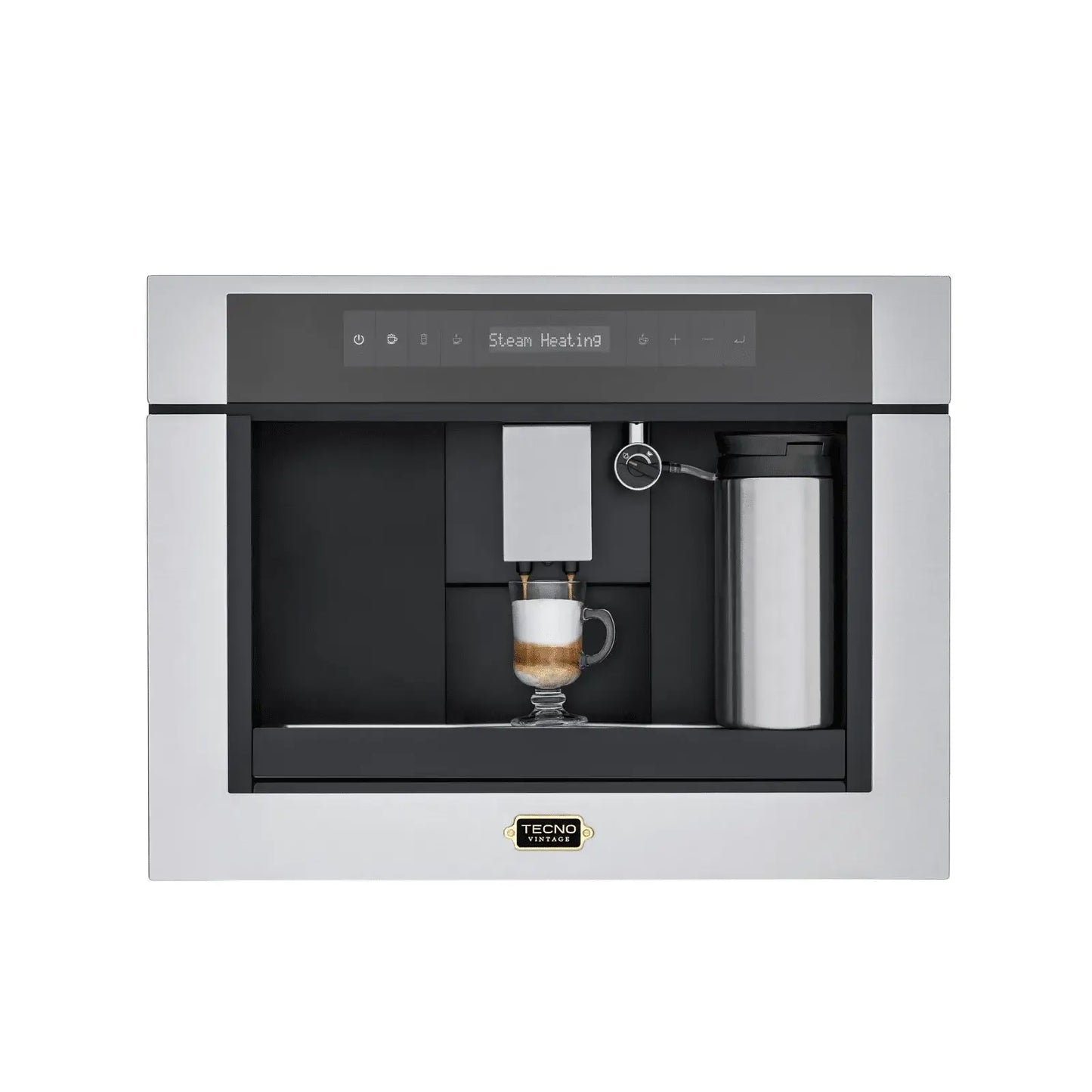 Cafeteira Tecno Vintage Automática de Embutir Inox 60cm