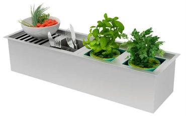 Canal Organizador Úmido Debacco 600 Inox