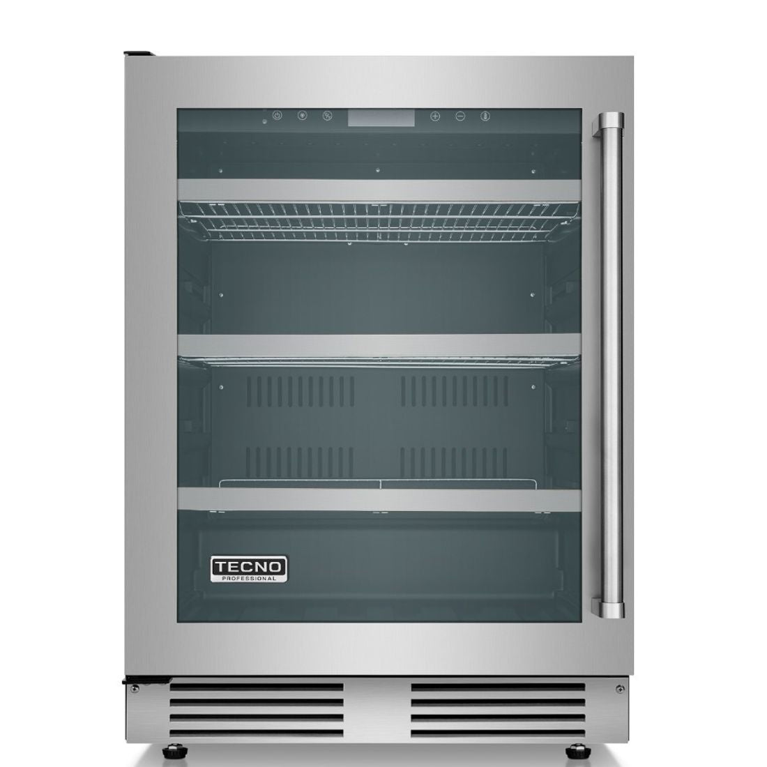 Cervejeira Tecno Professional 136 Litros Inox 60cm - Abertura Esquerda