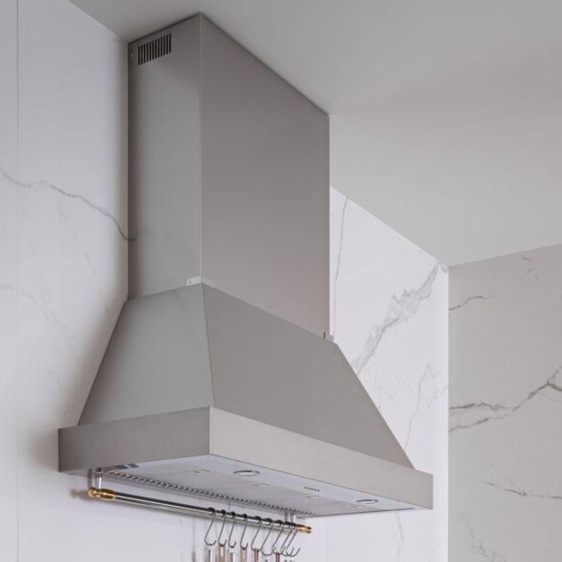 Coifa Bertazzoni Heritage de Parede Inox 122cm