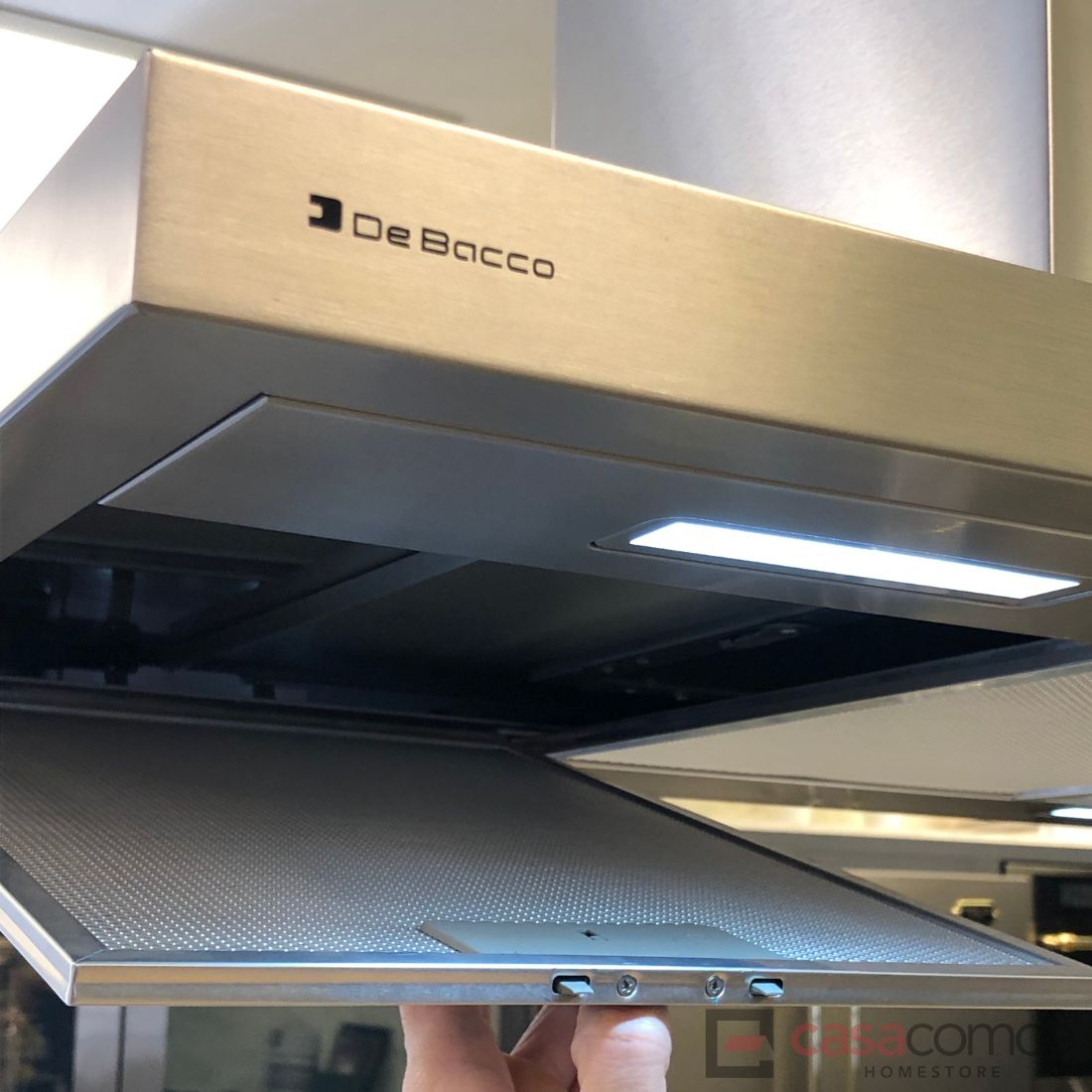 Coifa Ilha Debacco Valença Inox 90cm 220V