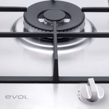 Cooktop Dominó a Gás Evol Siena 1 Boca Inox 29cm