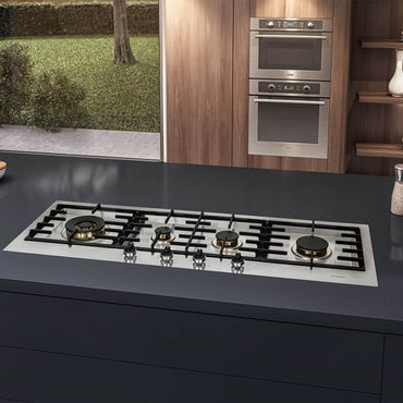 Cooktop a gás Tecno Professional Linear 4 Bocas Inox 110cm