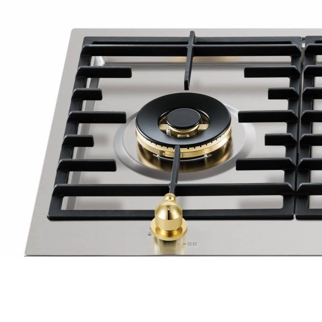 Cooktop a Gás Tecno Vintage 5 Bocas Inox 90cm
