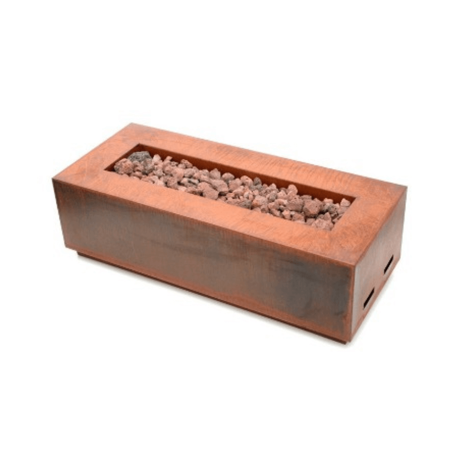 Fire Pit á Gás para Área Externa K3 Santa Helena 130cm com Pedras Vulcânicas