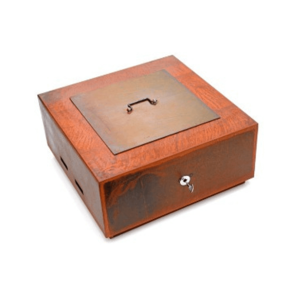 Fire Pit á Gás para Área Externa K3 Tenerife 85cm com Pedras Vulcânicas