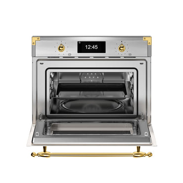 Forno Micro-ondas Combinado Bertazzoni Heritage 40 Litros Inox 60cm