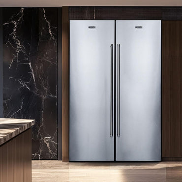 Refrigerador Tecno Professional Side by Side 658 Litros Inox 122cm