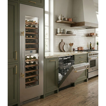 Adega Bertazzoni Heritage 80 Garrafas Inox 60cm- Abertura Direita