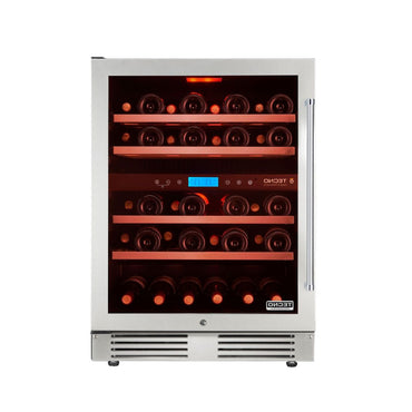 Adega Tecno Professional 43 Garrafas Inox 60cm - Abertura Esquerda