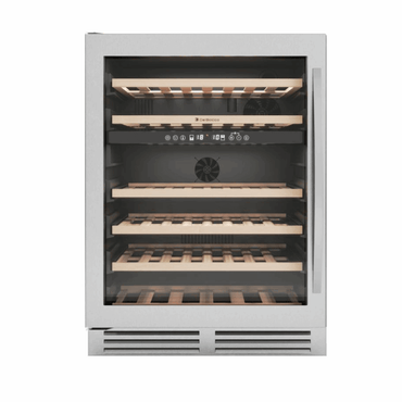 Adega de Embutir 46 Garrafas Dual Zone Inox 60cm 220V Abertura para Esquerda