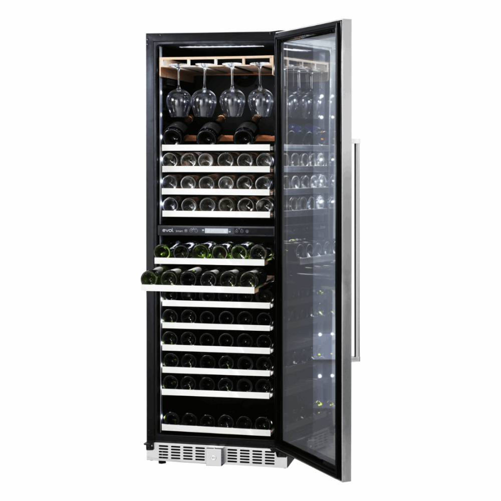 Adega de Vinhos Smart 160 Garrafas Dual Zone de Embutir 220V