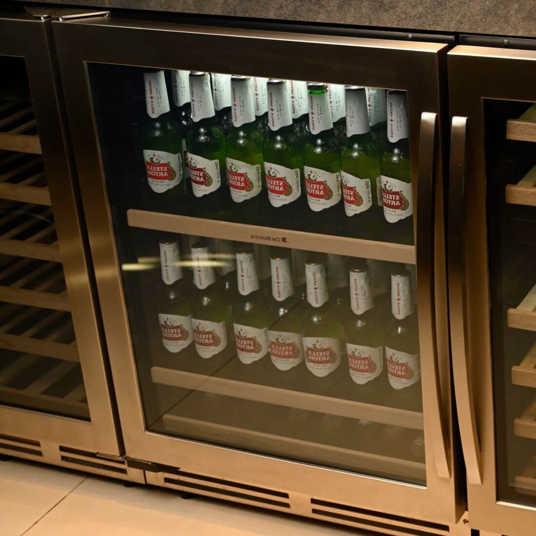 Cervejeira Debacco 145 Litros Inox 60cm - Abertura Esquerda
