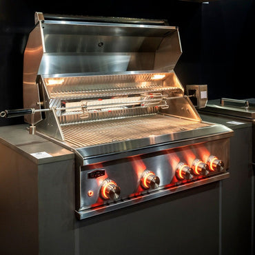 Churrasqueira à Gás Evol Modena 34'' Inox 3 Queimadores 86cm