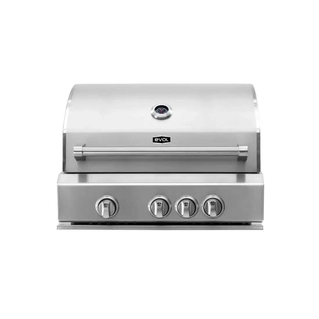 Churrasqueira Evol Verona 3 Queimadores Inox 69cm em aço inox com design moderno e funcional.