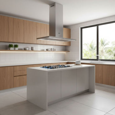 Coifa Tecno Professional de Ilha Inox 120cm