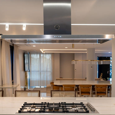 Coifa Bertazzoni Thin Ilha Inox 120cm