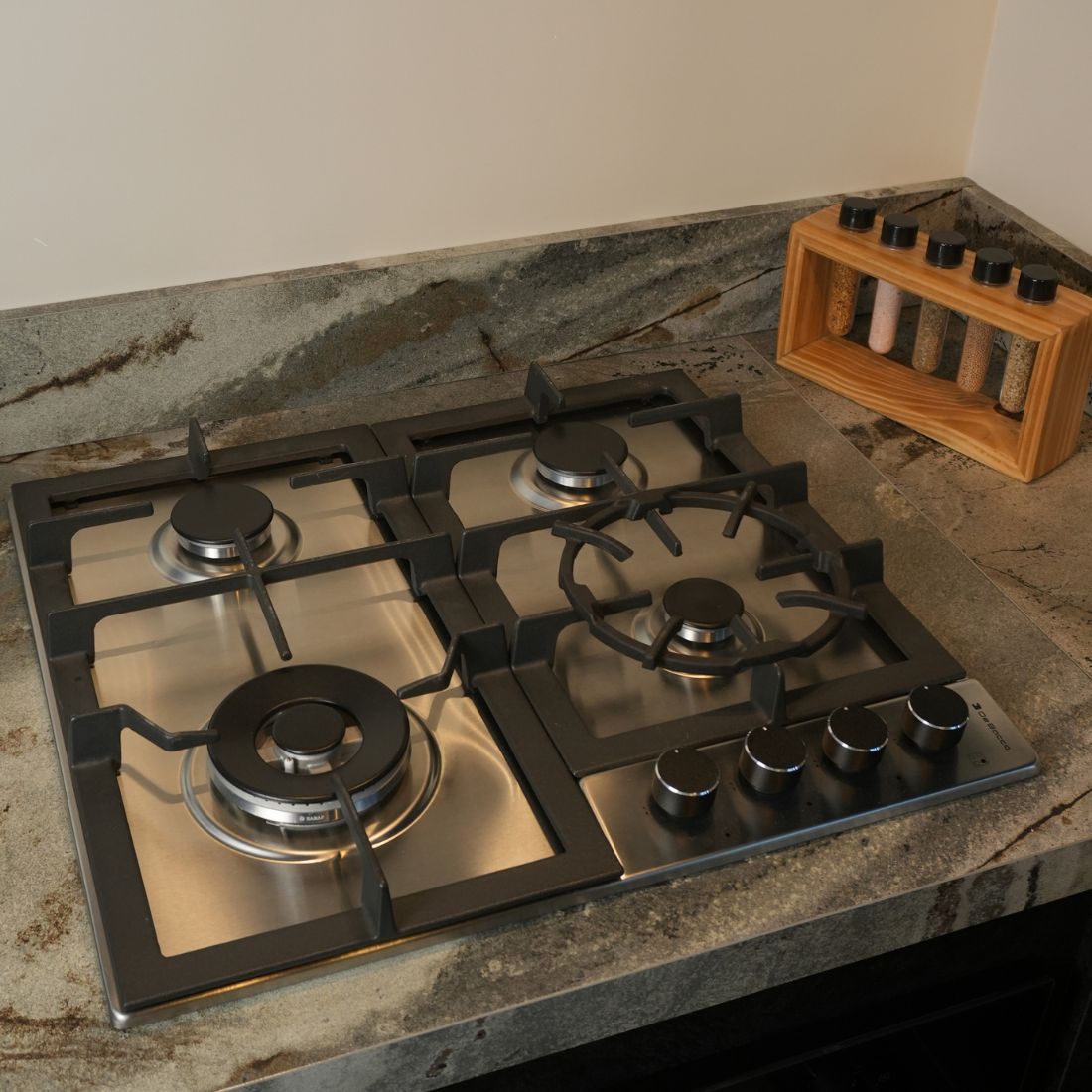 Cooktop à Gás Debacco Zurique 5 Bocas Inox 60cm