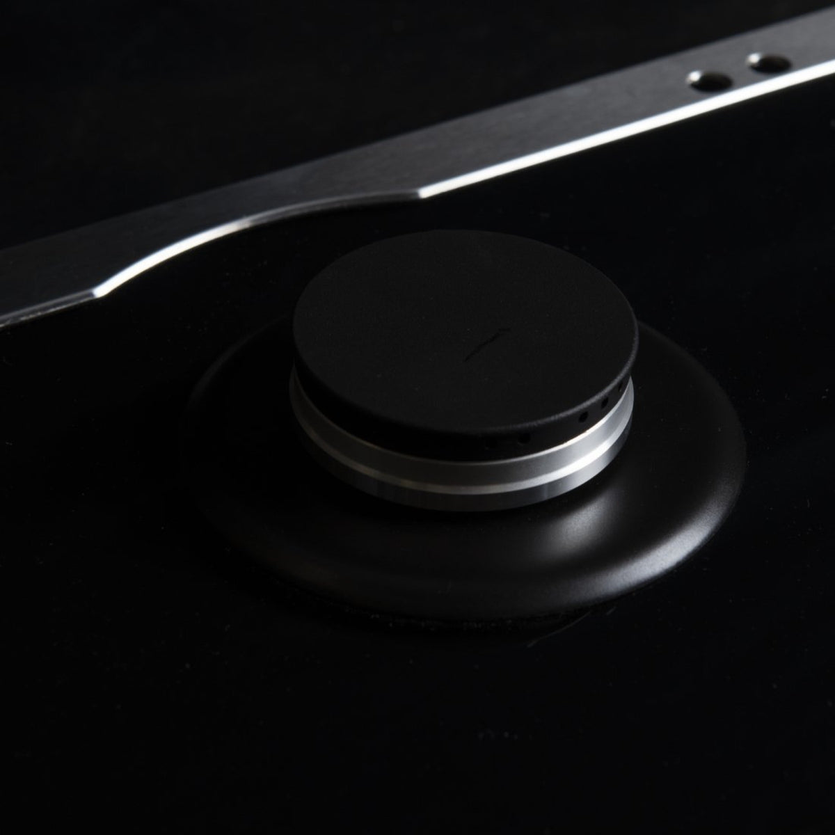 Cooktop a Gás Cuisinart Arkton Advanced 4 Bocas Vidro Preto Painel Digital 58cm