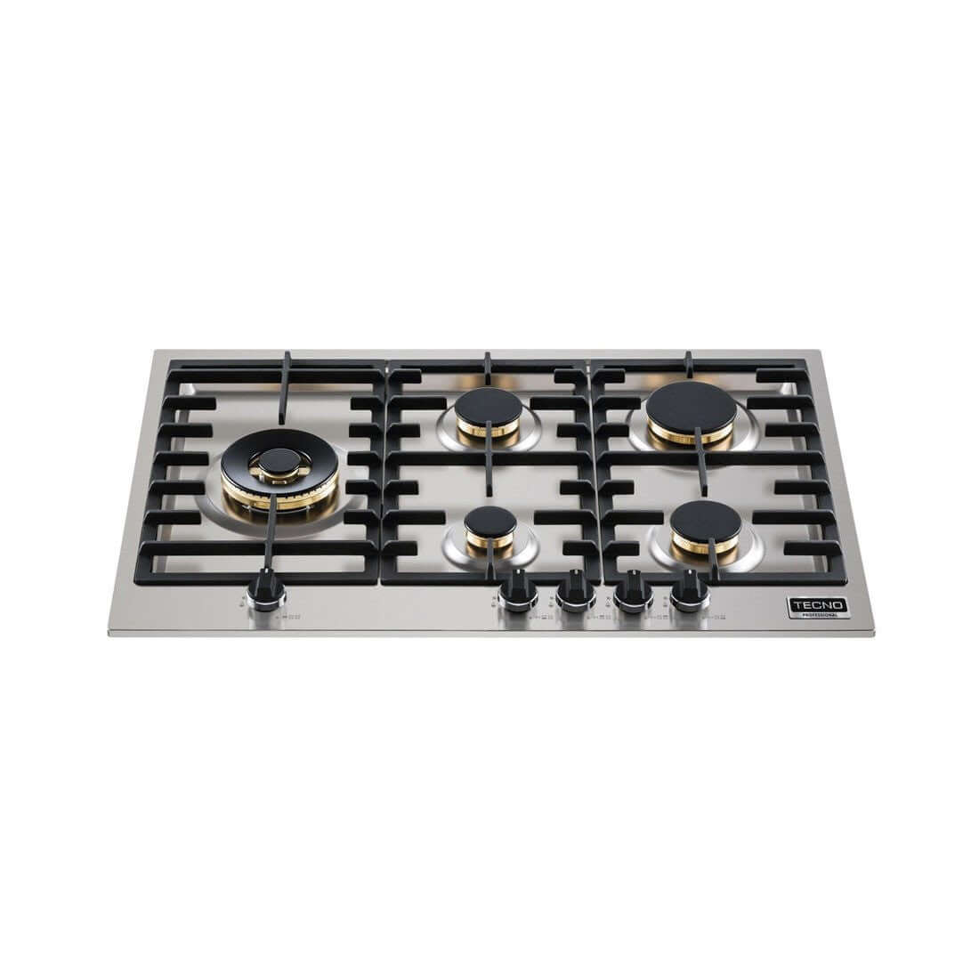 Cooktop a gás Tecno Professional 5 Bocas Inox 75cm
