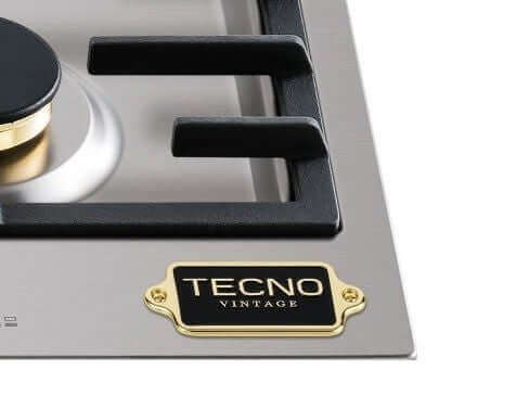 Cooktop a Gás Tecno Vintage 5 Bocas Inox 90cm
