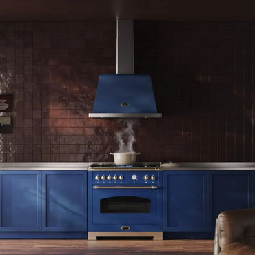 Fogão Lofra Dolcevita Azul 90cm 5 Bocas Forno Elétrico 102L