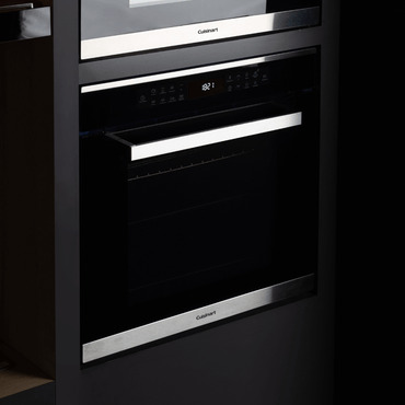 Forno Cuisinart Arkton Elétrico 83 Litros Inox 60cm embutido em inox com painel digital touch e porta de vidro escuro
