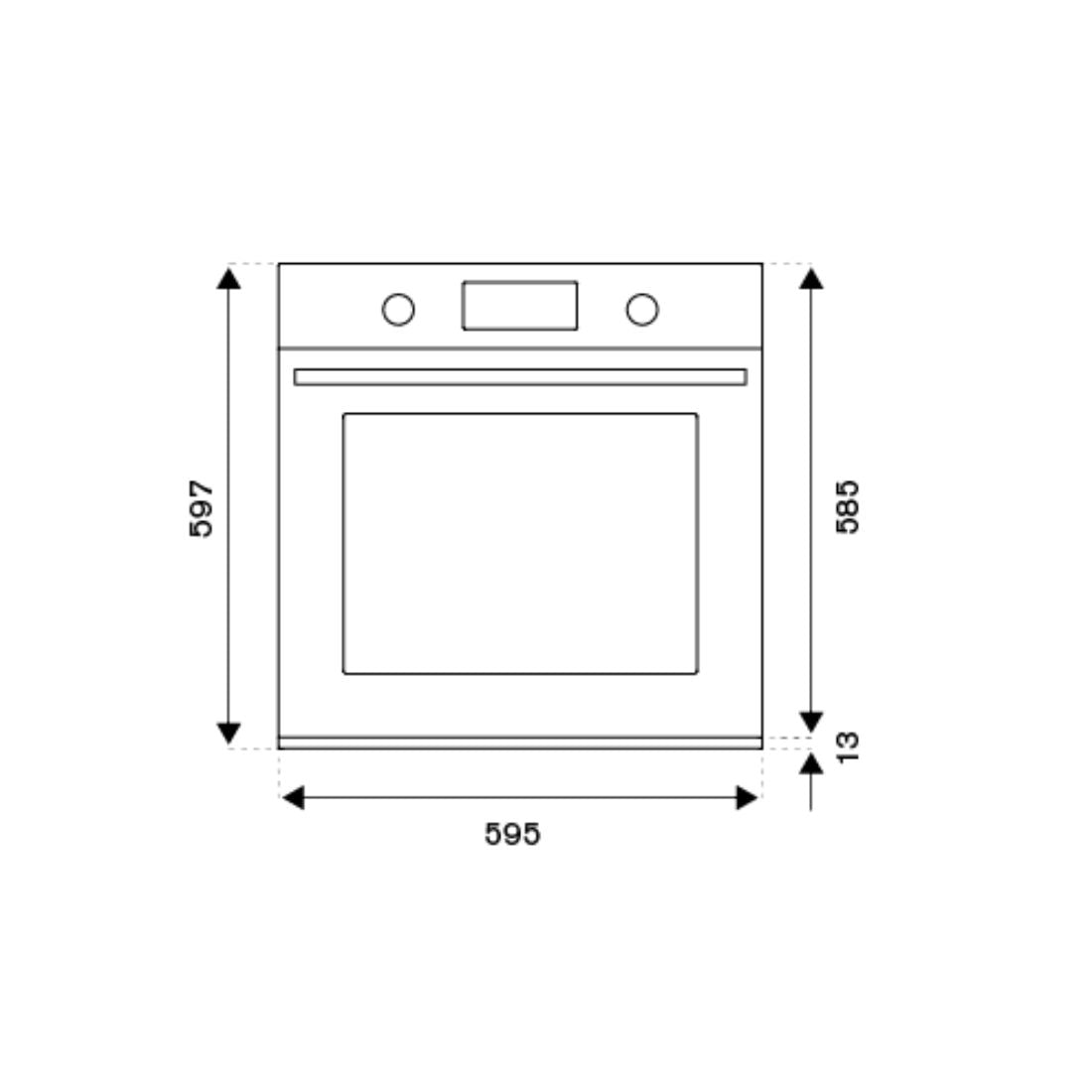 Forno Elétrico Bertazzoni Professional 76 Litros 11 Funções Inox 60cm