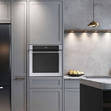 Forno Tecno Professional Elétrico Air Fry 73 Litros Inox 60cm embutido em inox com painel digital, porta de vidro e design moderno