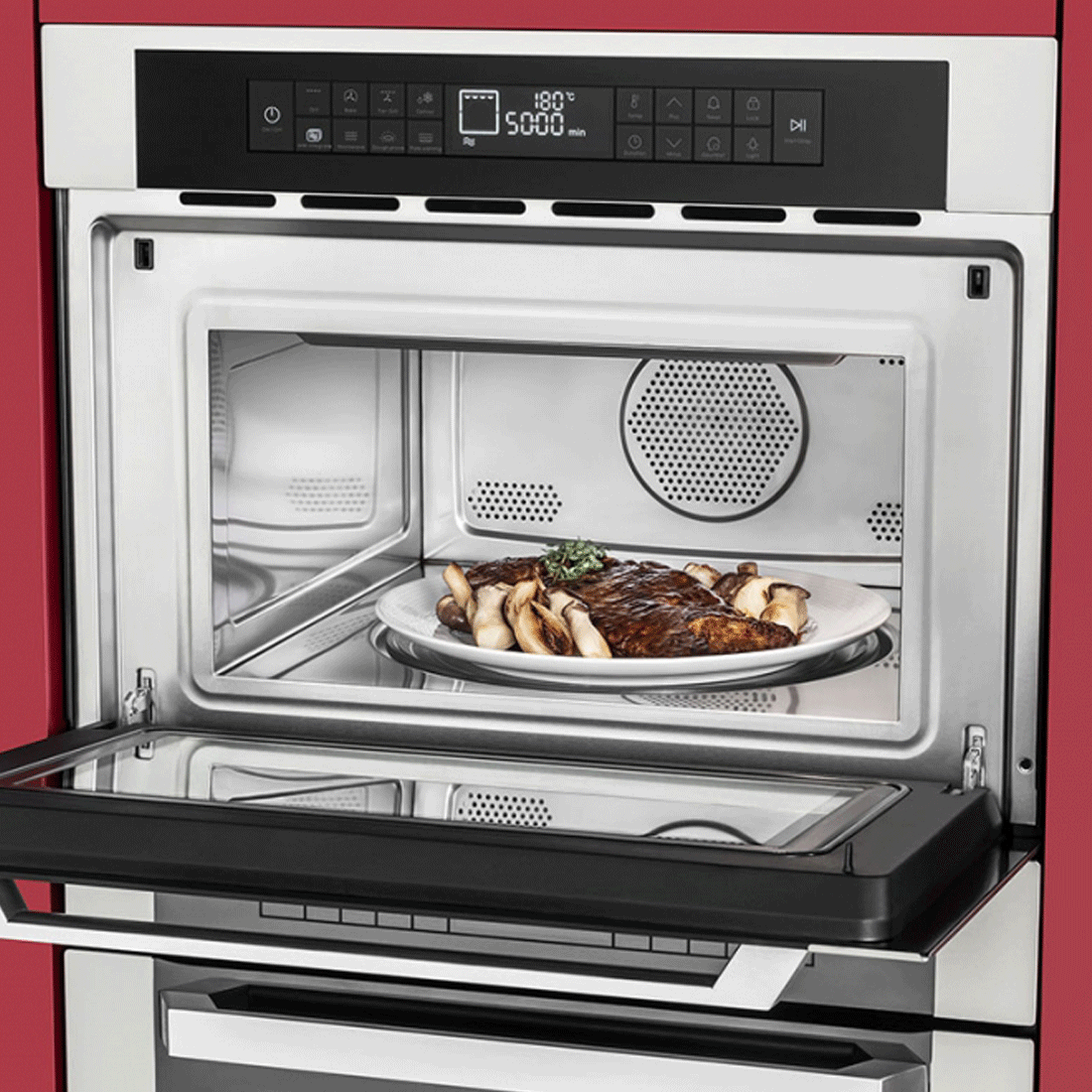 Forno Micro-Ondas Combinado Tecno Original 38 Litros Inox 60cm