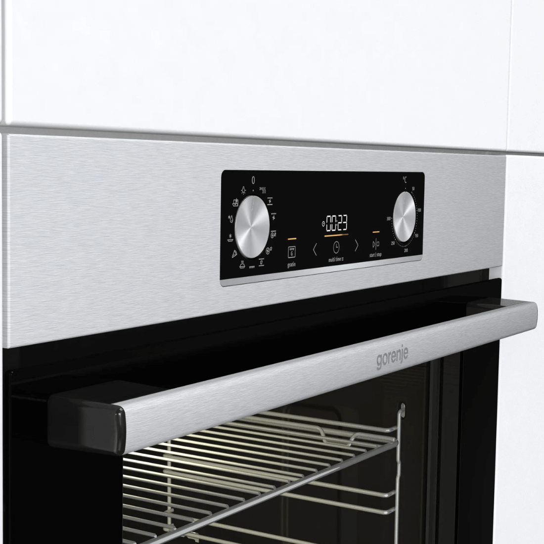 Forno Elétrico Gorenje Home Made Air Fryer 77 Litros Inox 60cm