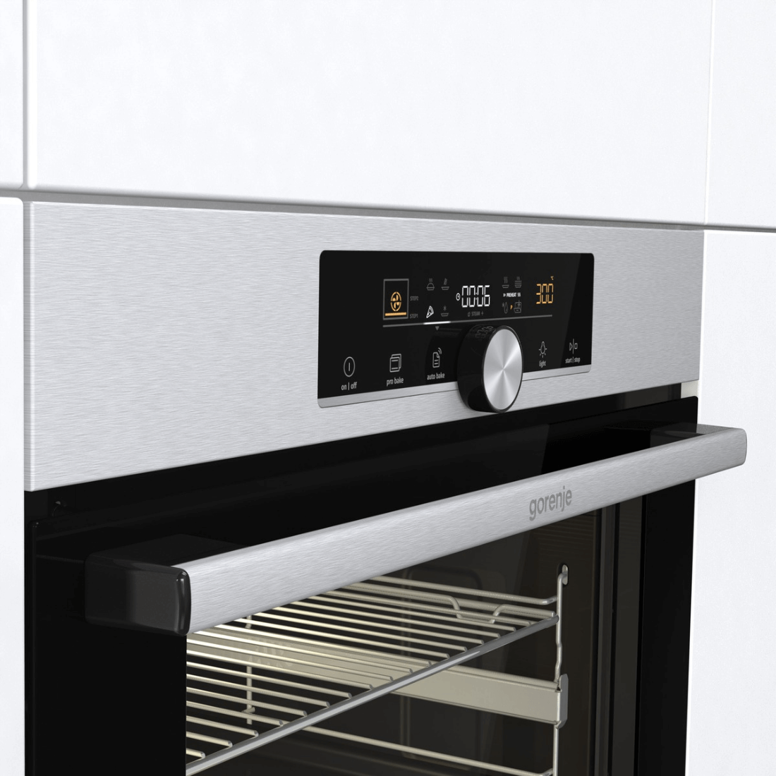 Forno Elétrico Gorenje Air Fryer 77 Litros Inox 60cm