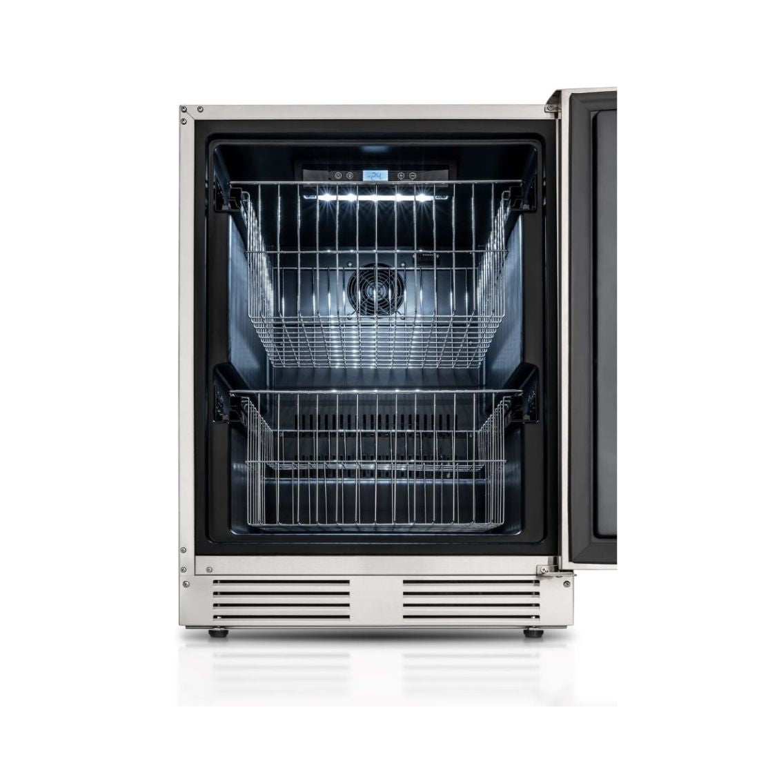Freezer Tecno Vintage 100 Litros Inox 60cm