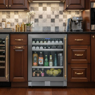 Frigobar Tecno Vintage 136 Litros Inox 60cm