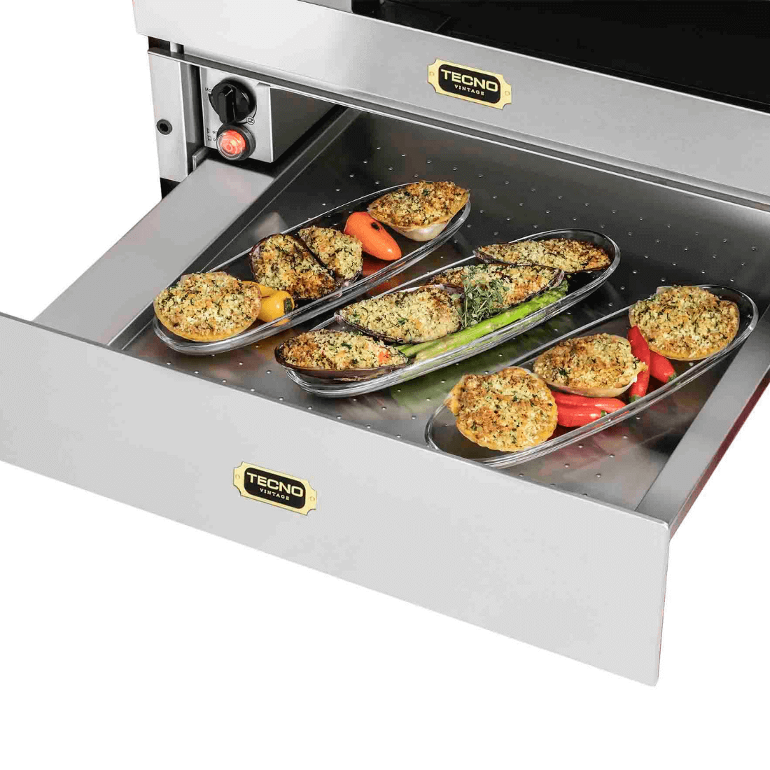 Gaveta Aquecida Tecno Vintage 4 Serviços Inox 60cm