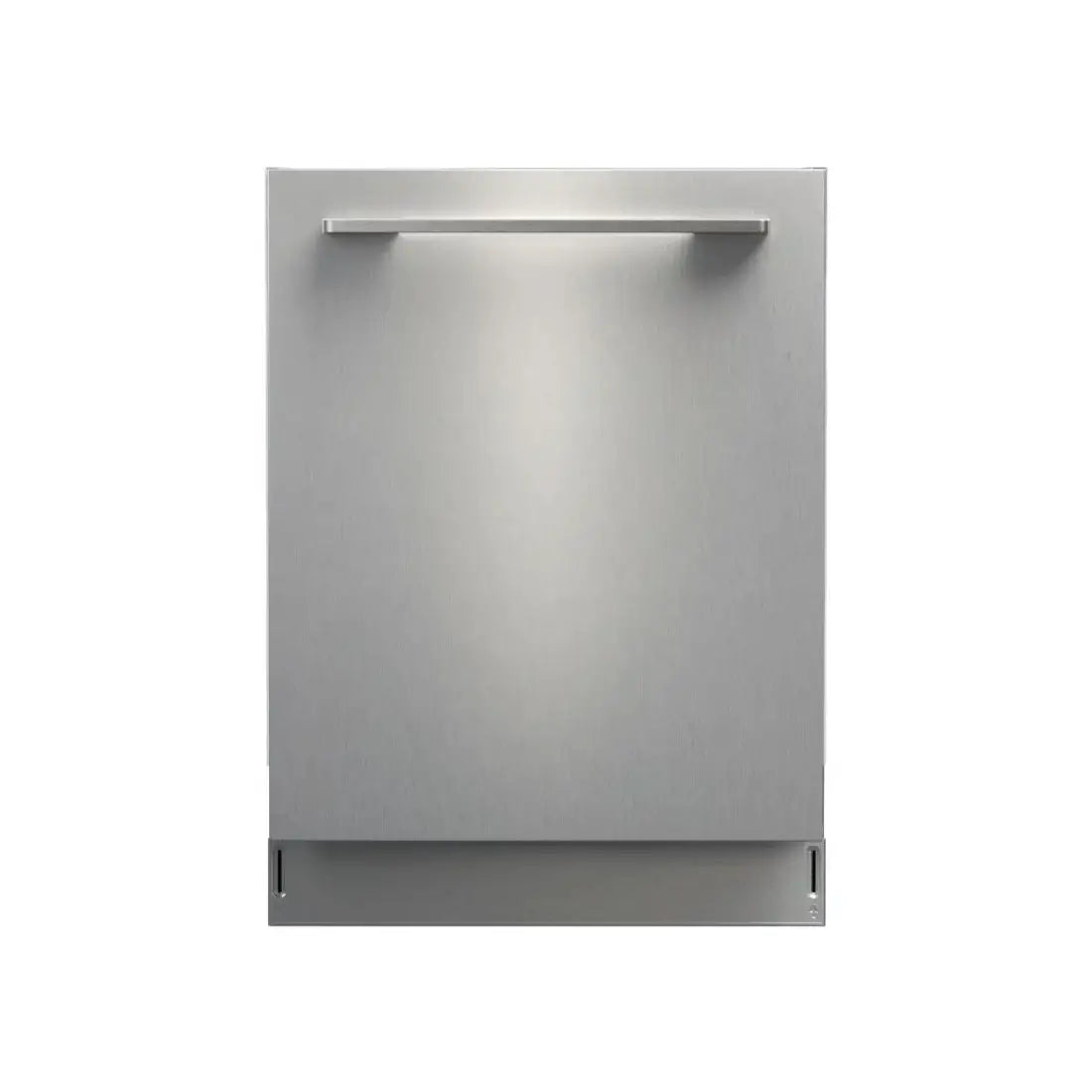 Debacco painel inox para lava-louças Painel de Inox Debacco para Lava-Louças 60cm em inox escovado com puxador horizontal e acabamento embutir