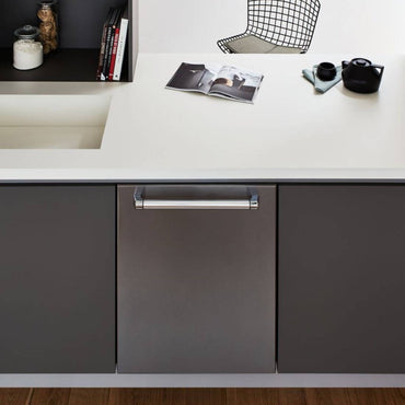 Lava-Louças Bertazzoni Master 14 Serviços Inox 60cm — lava louças de embutir em inox escovado com puxador tubular, painel discreto e instalação embutida