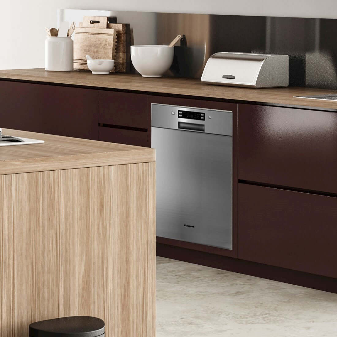 Lava-Louças Cuisinart Prime 14 Serviços Inox 60cm