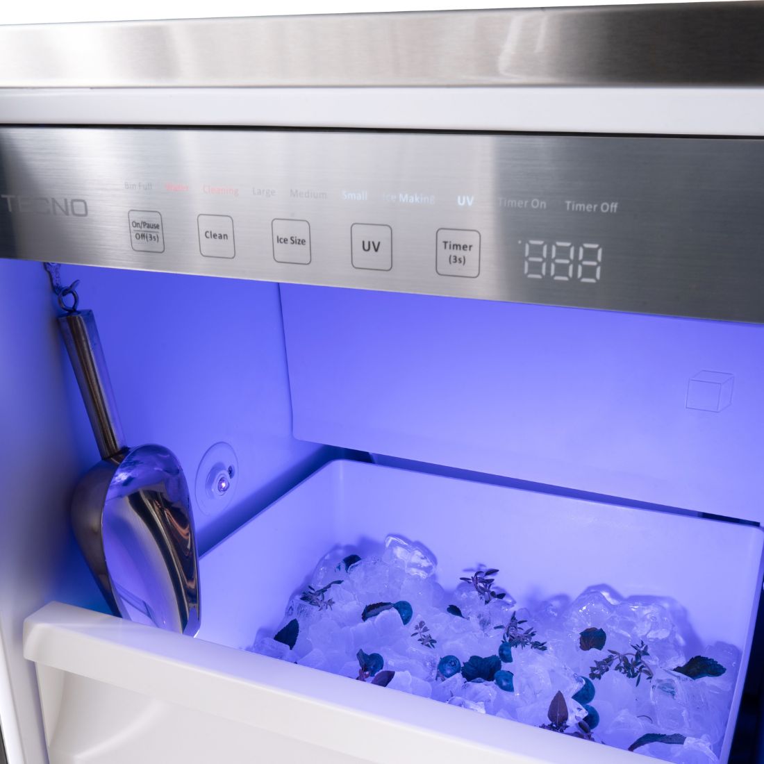 Máquina de Gelo para Embutir Tecno Professional Inox 45cm 220V