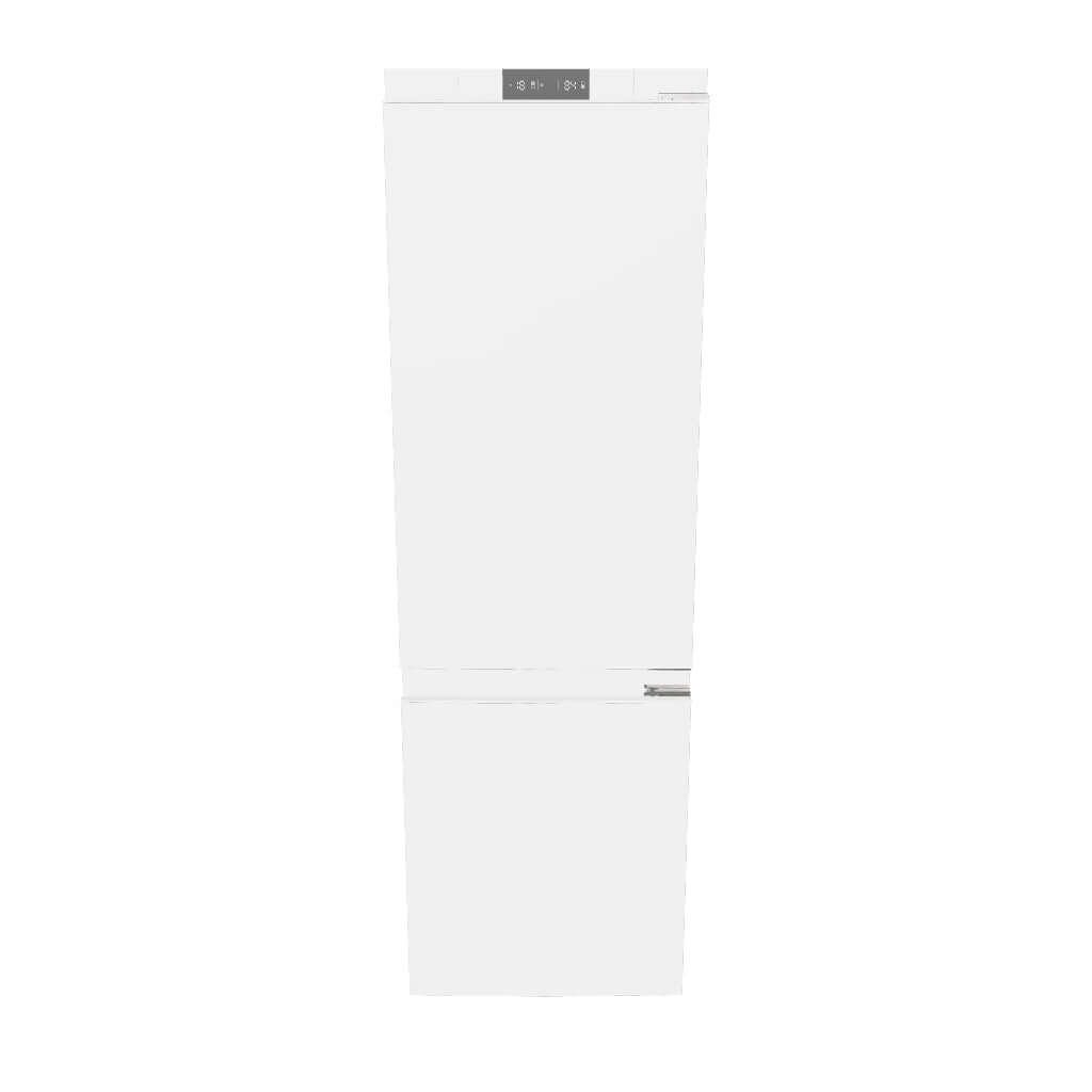 Refrigerador Tecno para Revestir Bottom Freezer 233 Litros 54cm, design limpo e moderno, ideal para cozinha planejada.